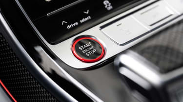 Audi S8 - start/stop button