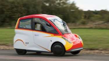 Shell Project M city car - front cornering