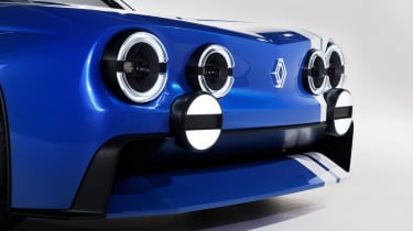 Renault 8 Gordini concept - front detail