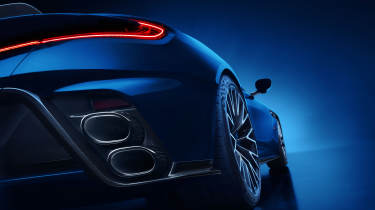 Aston Martin DB12 S - exhausts