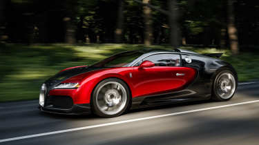 Bugatti Veyron returns: F.K.P. Hommage Edition - front action