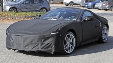 Ferrari Roma spied - front 3/4