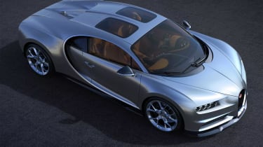 Bugatti Chiron Sky View - front