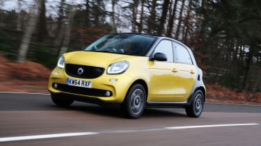 Smart ForFour - front tracking