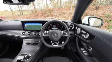 Used car hunter - Mercedes E-Class Coupe interior 