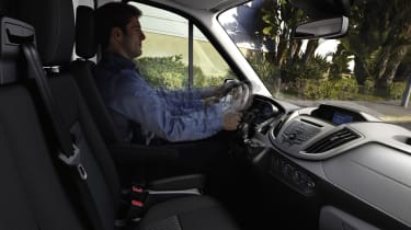 Ford Transit - driving position