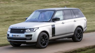Used Range Rover - front action