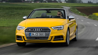 Audi S3 Cabriolet 2016 - front tracking