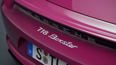 Porsche Boxster Style Edition - rear badge