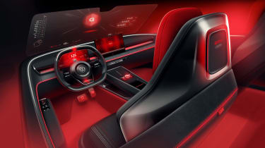 Volkswagen ID GTI Concept - interior sketch