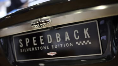 David Brown Automotive Speedback Silverstone Edition plate