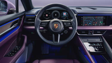Porsche Macan EV - dash