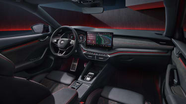 Skoda Octavia vRS facelift - interior 