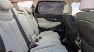 Hyundai Santa Fe Hybrid - rear seats
