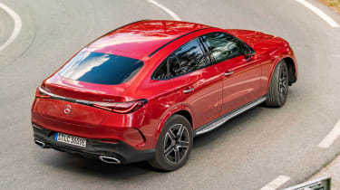 Mercedes GLC Coupe - rear above