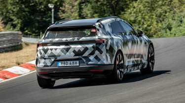 Polestar 4 SUV - dynamic rear 3/4