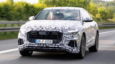 Audi Q8 ride review - front