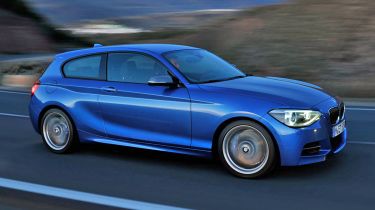 BMW M135i Three-door front tracking