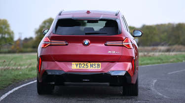 BMW X3 long-termer - rear cornering