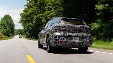 BMW X5 prototype - rear action
