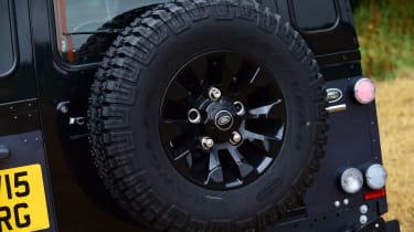 Land Rover Defender Autobiography - spare wheel