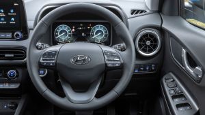 Hyundai Kona - steering wheel