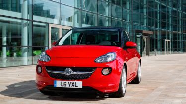 Vauxhall Adam: choosing options