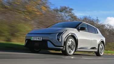 Kia EV4 - front tracking