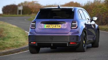 Abarth 600e Scorpionissima - rear