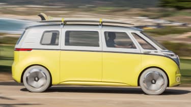 Volkswagen I.D. Buzz concept review - side