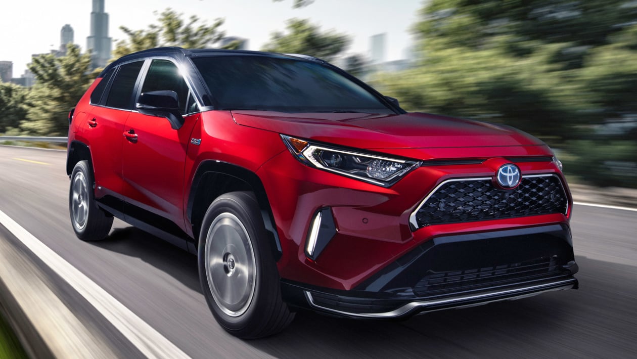 New 298bhp Toyota RAV4 Prime PHEV unveiled at LA - pictures | Auto Express