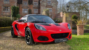 lotus elise sprint 220 front quarter