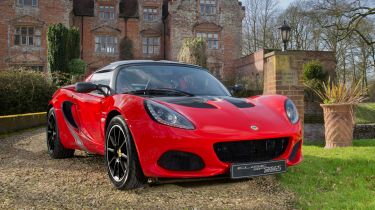 lotus elise sprint 220 front quarter