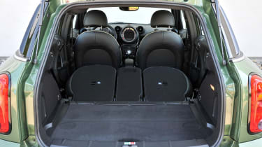 MINI Countryman boot seats down