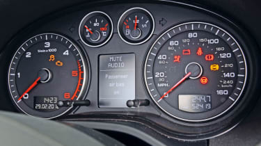 Audi A3 dials