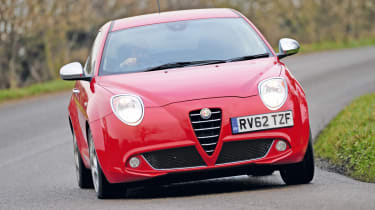 Alfa Romeo MiTo front cornering