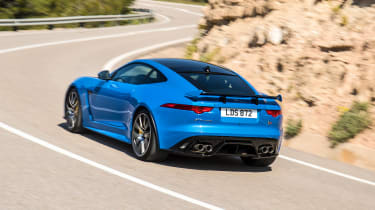 Jaguar F-Type SVR - rear cornering