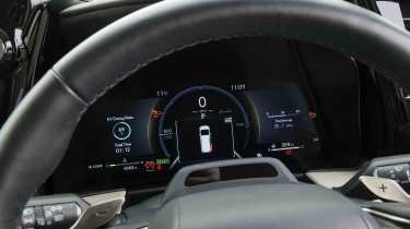 Lexus LM - digital instrument cluster