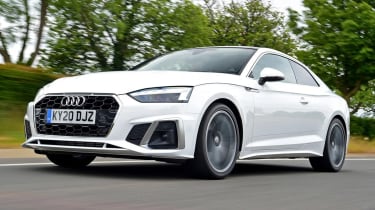 Audi A5 Coupe - front tracking