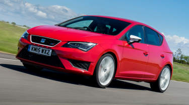 Seat Leon Cupra - front tracking