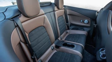 Mercedes C-Class Cabriolet - rear seats