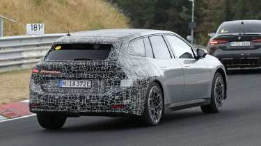 BMW i3 Touring spy shots - rear 3/4