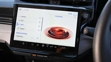 Ford Puma Gen-E - infotainment screen