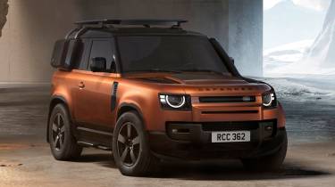 Land Rover Defender facelift - front