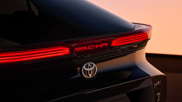 Toyota C-HR - press rear detail