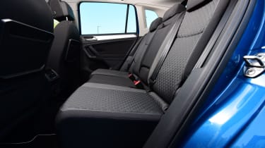 VW Tiguan - back seats