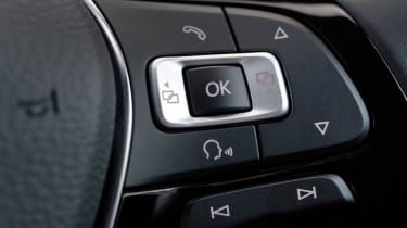 Volkswagen T-Roc - steering wheel detail