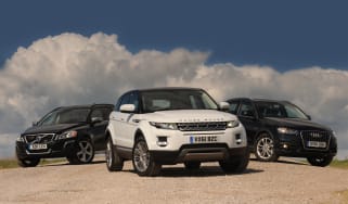 Range Rover Evoque eD4 vs rivals