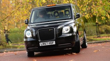 LEVC TX London Taxi - front action