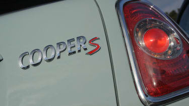 Mini Cooper S badge